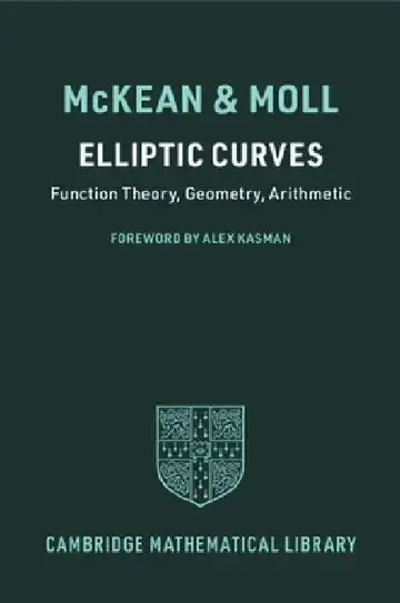 Cover of Elliptic Curves